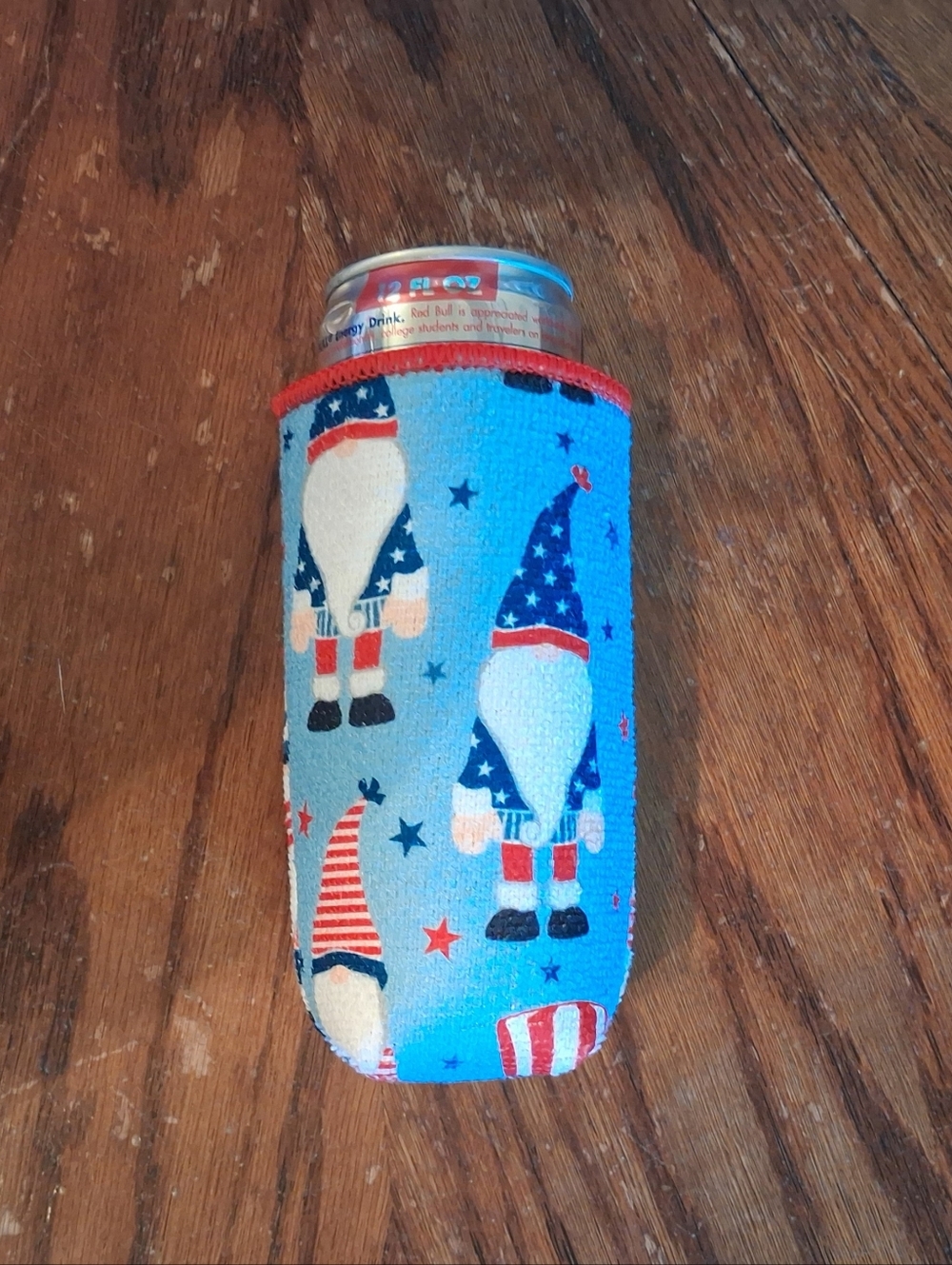4 Of July Gnomes Can Koozies